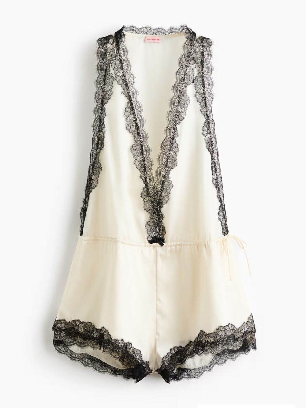 Livia Nunes HM bow front jumpsuit size L NWT